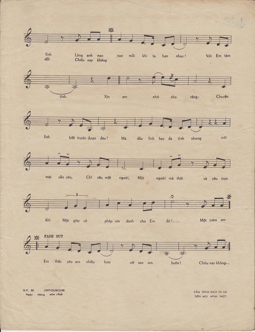 Sheet nhạc 100 phần trăm - Trang 3