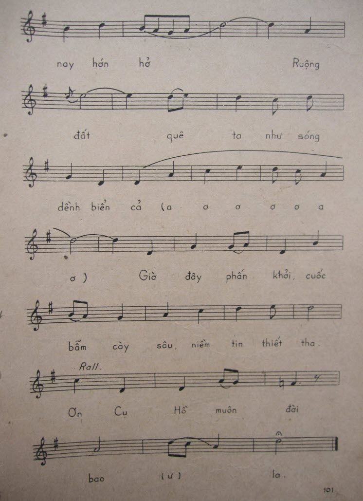 Sheet nhạc Bộ đội về làng - Trang 5