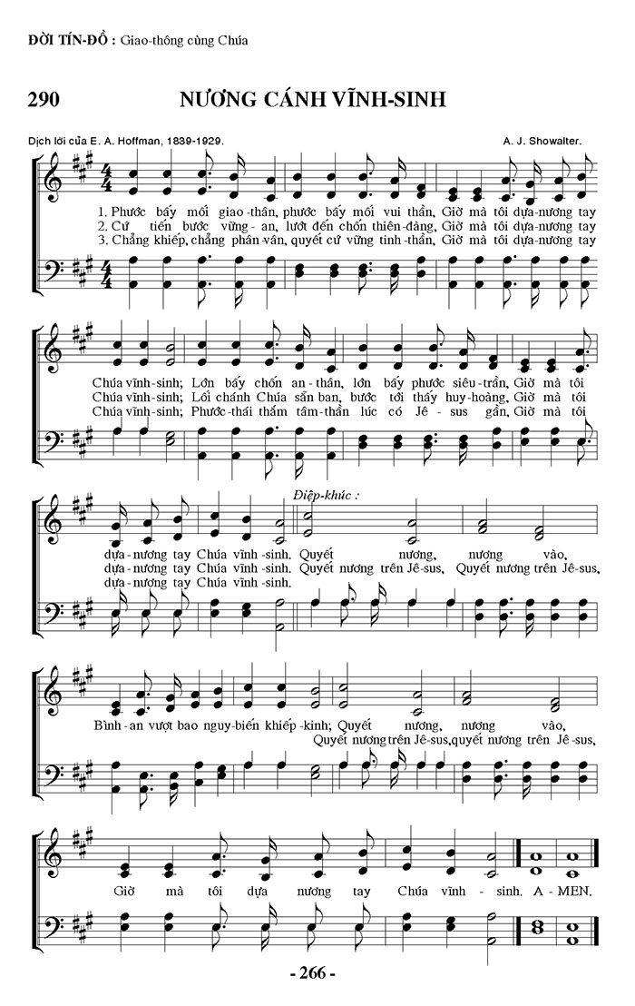 Sheet nhạc Nương cánh vĩnh sinh - Trang 1