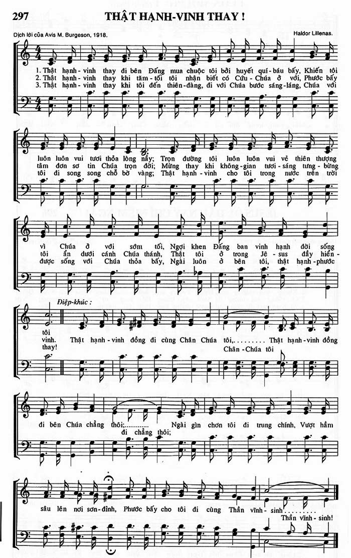 Sheet nhạc Thật hạnh vinh thay - Trang 1