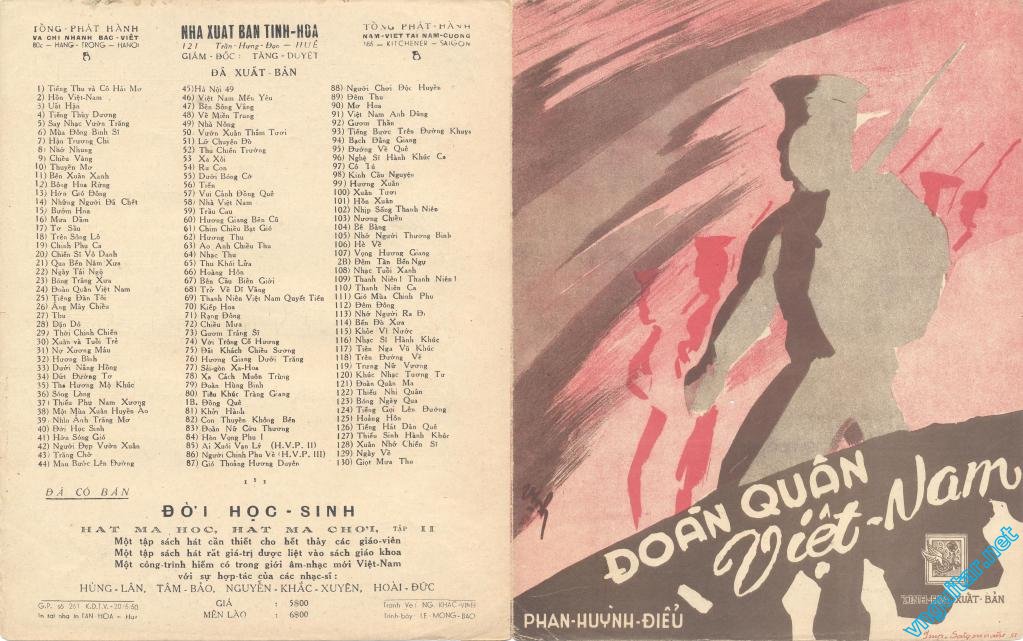 Sheet nhạc Đoàn giải phóng quân (Giải phóng quân) - Trang 2