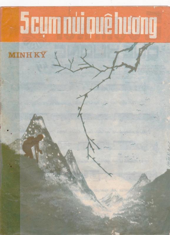 Sheet nhạc Năm cụm núi quê hương - Trang 1