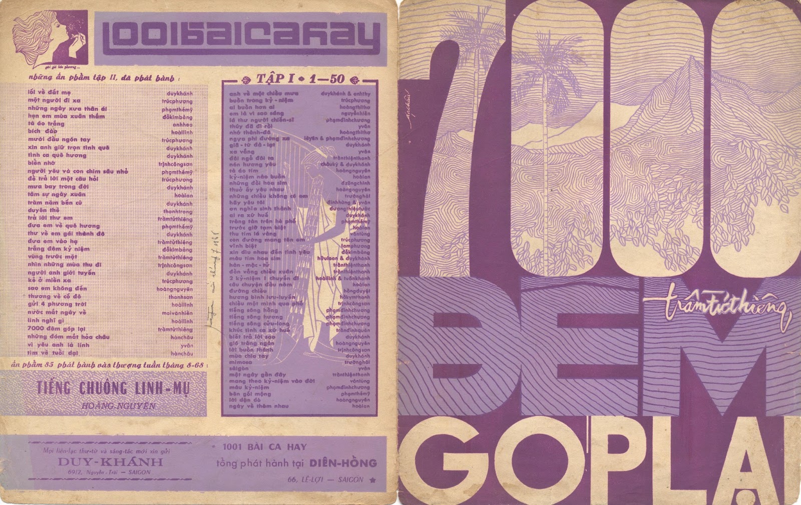 Sheet nhạc Bảy ngàn đêm góp lại - Trang 1