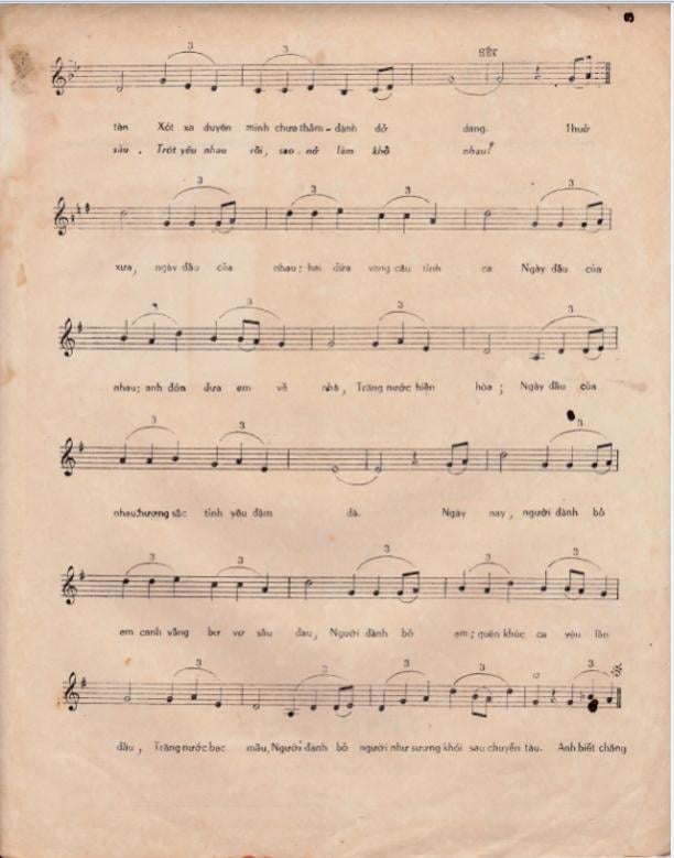 Sheet nhạc Ai khổ vì ai - Trang 3