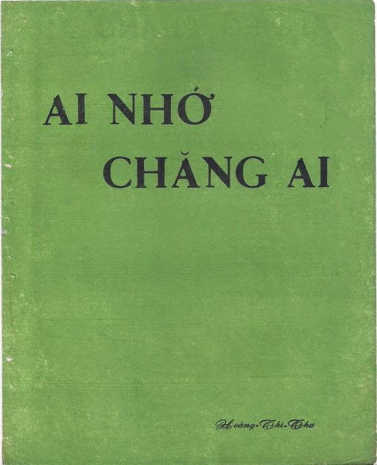 Sheet nhạc Ai nhớ chăng ai - Trang 1