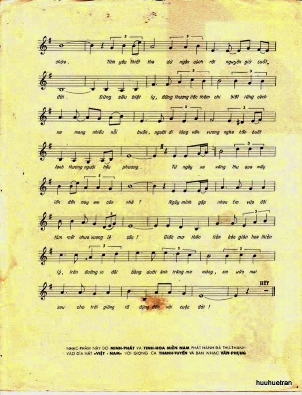 Sheet nhạc Ai thương đời lính - Trang 3