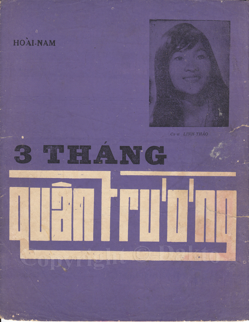 Sheet nhạc Ba tháng quân trường - Trang 1
