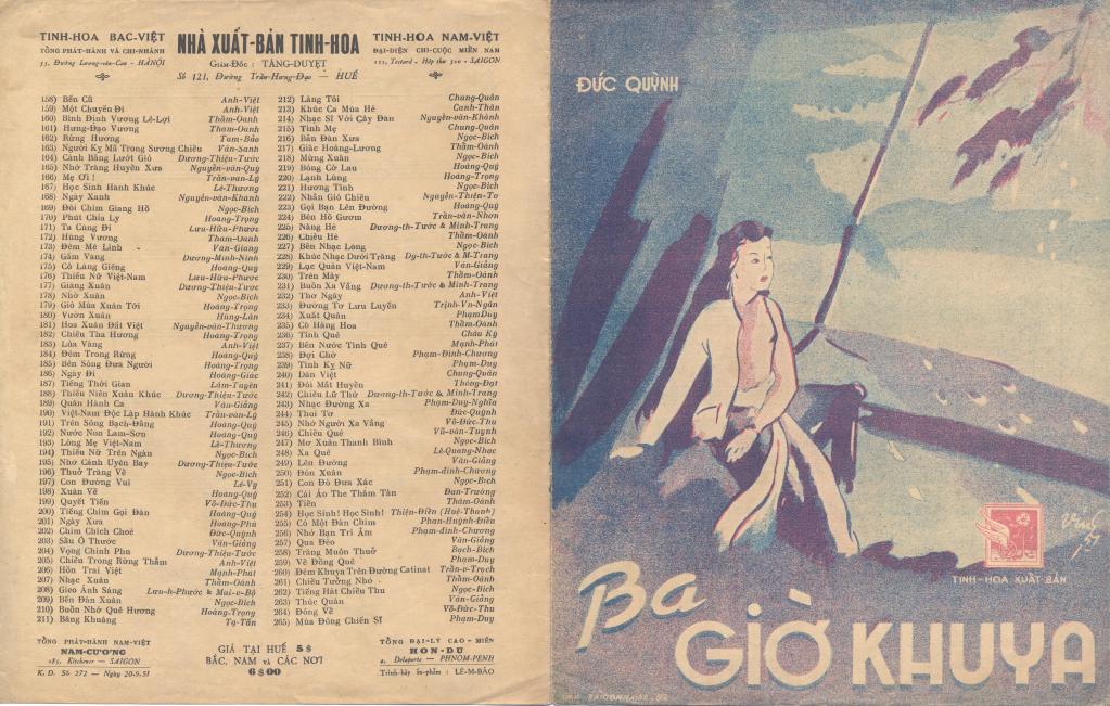 Sheet nhạc Ba giờ khuya - Trang 1