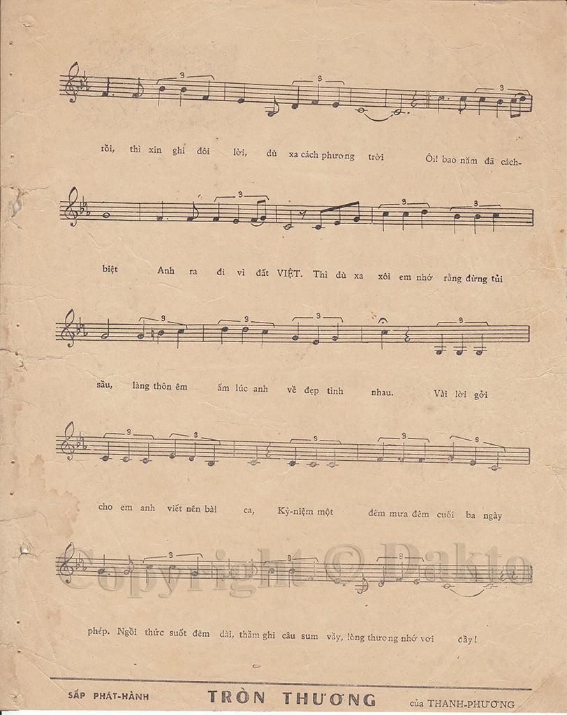 Sheet nhạc Bài ca kỷ niệm - Trang 3