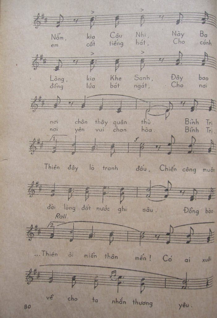 Sheet nhạc Bình Trị Thiên khói lửa - Trang 7