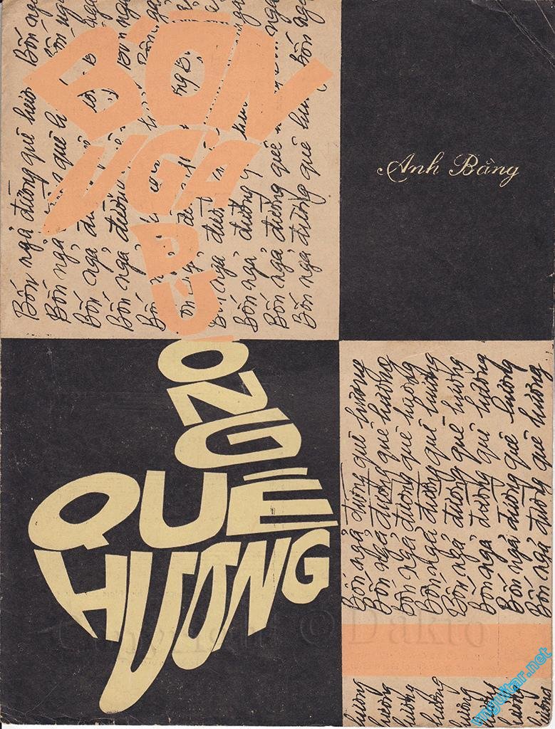 Sheet nhạc Bốn ngã đường quê hương - Trang 1