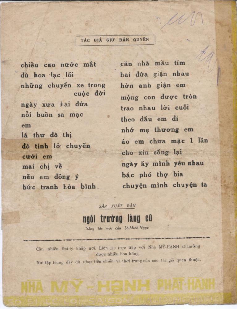 Sheet nhạc Bức tranh hòa bình - Trang 4