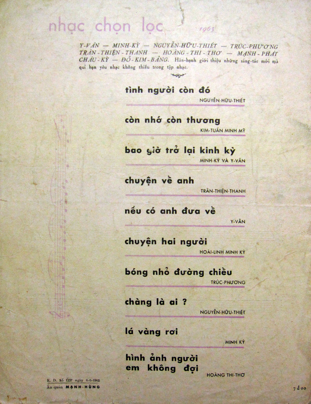 Sheet nhạc Bước chân chiều chủ nhật - Trang 4