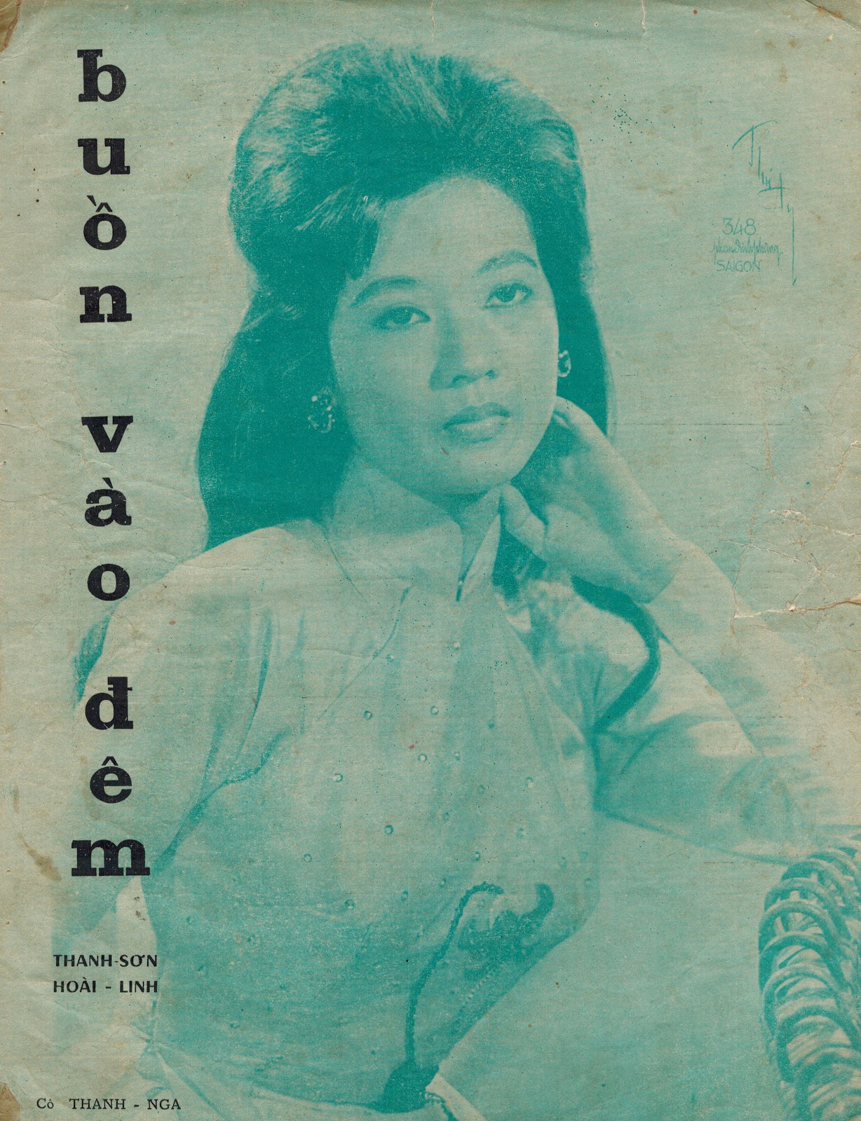 Sheet nhạc Buồn vào đêm - Trang 1