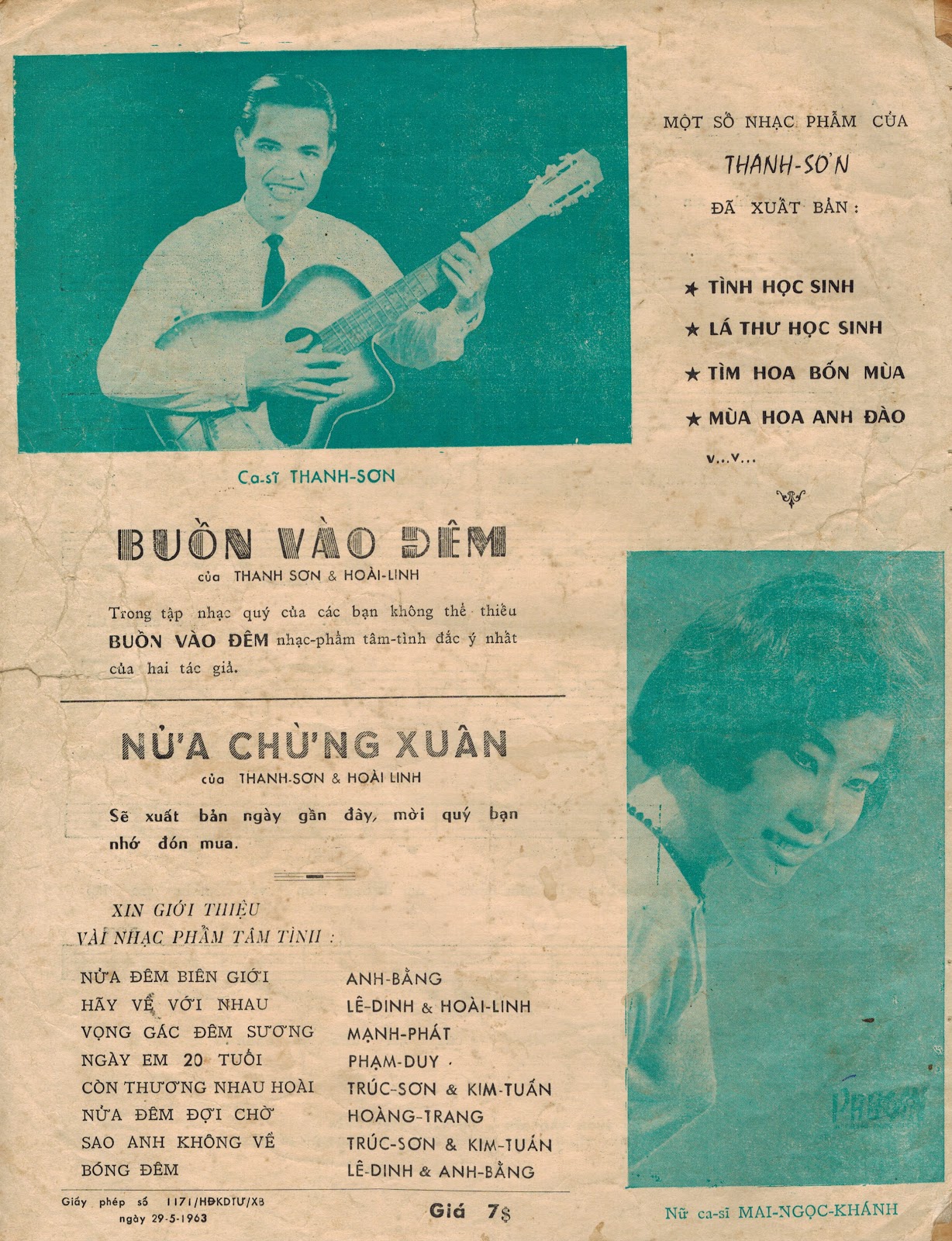 Sheet nhạc Buồn vào đêm - Trang 4