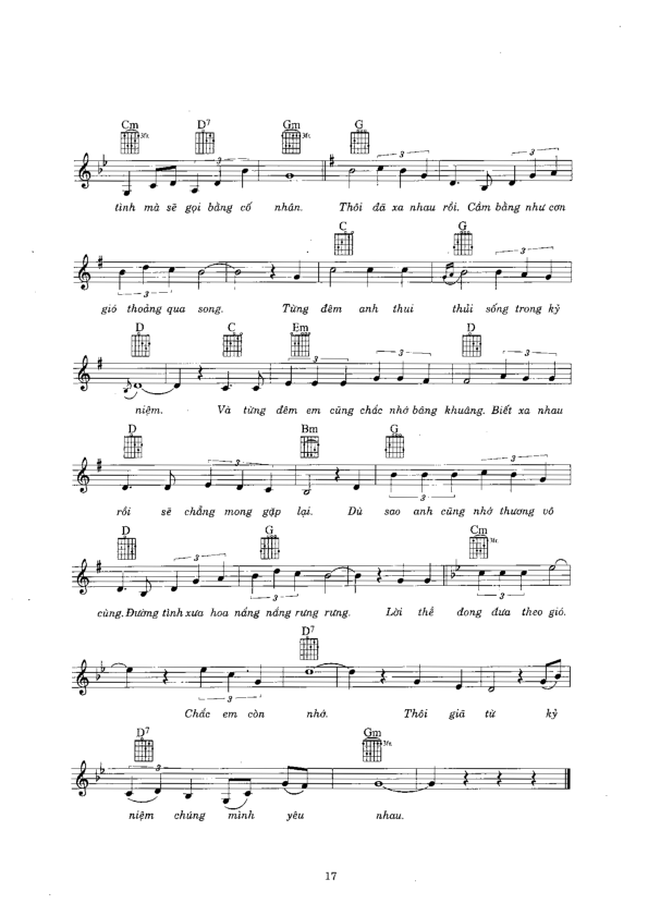 Sheet nhạc Cho tình yêu chúng mình - Trang 6