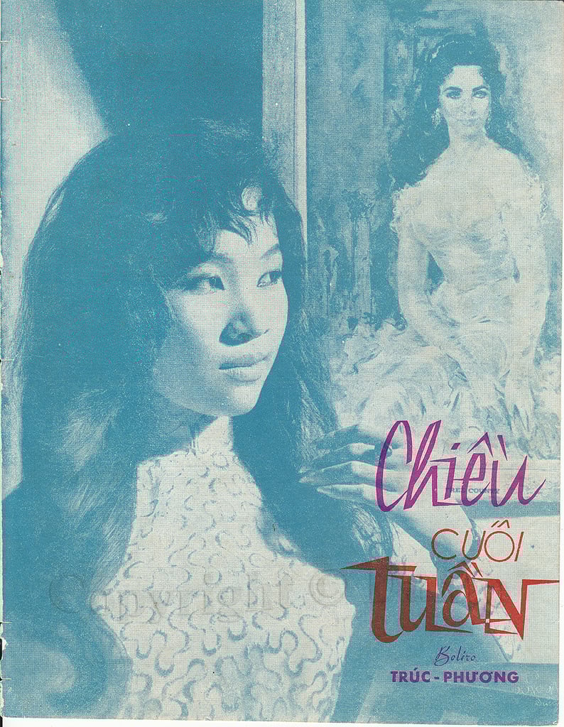 Sheet nhạc Chiều cuối tuần - Trang 1