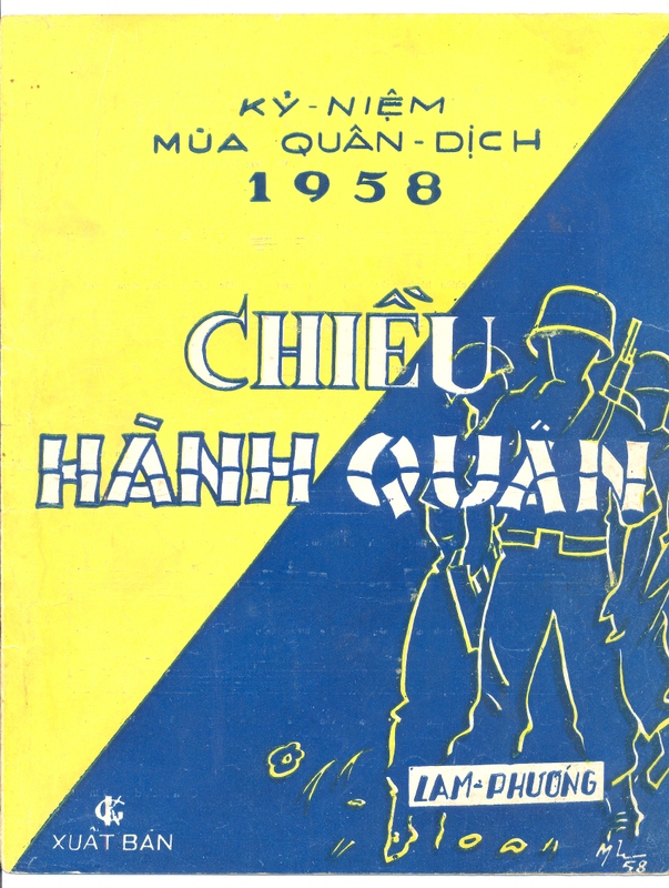 Sheet nhạc Chiều hành quân - Trang 1