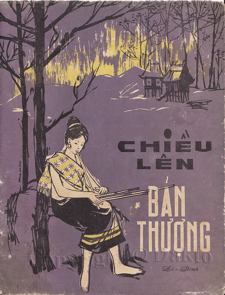 Sheet nhạc Chiều lên bản thượng - Trang 1