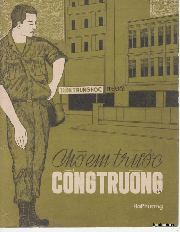 Sheet nhạc Chờ em trước cổng trường - Trang 1