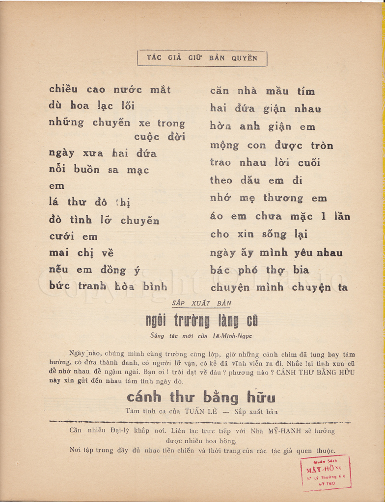 Sheet nhạc Cho xin sống lại - Trang 4