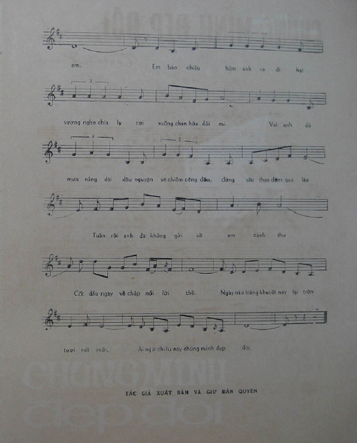Sheet nhạc Chúng mình đẹp đôi - Trang 3