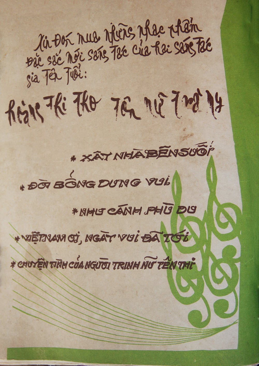 Sheet nhạc Chuyện tình người trinh nữ tên Thi - Trang 4