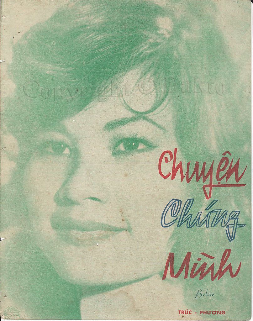 Sheet nhạc Chuyện chúng mình - Trang 1