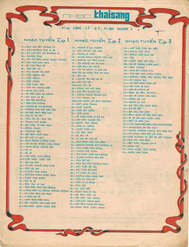 Sheet nhạc Chuyến xe hoa buồn - Trang 4