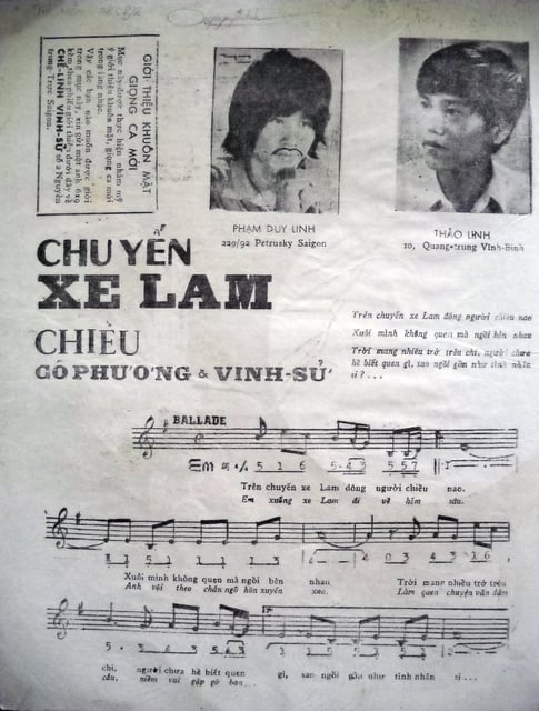 Sheet nhạc Chuyến xe lam chiều - Trang 2
