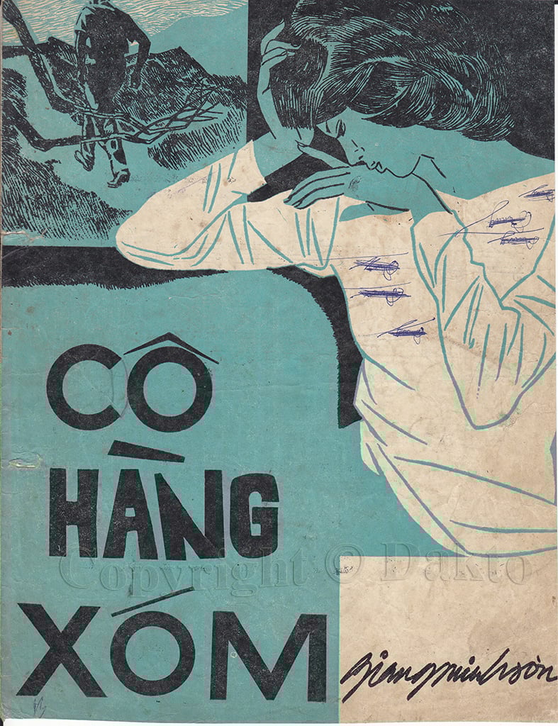 Sheet nhạc Cô hàng xóm - Trang 1