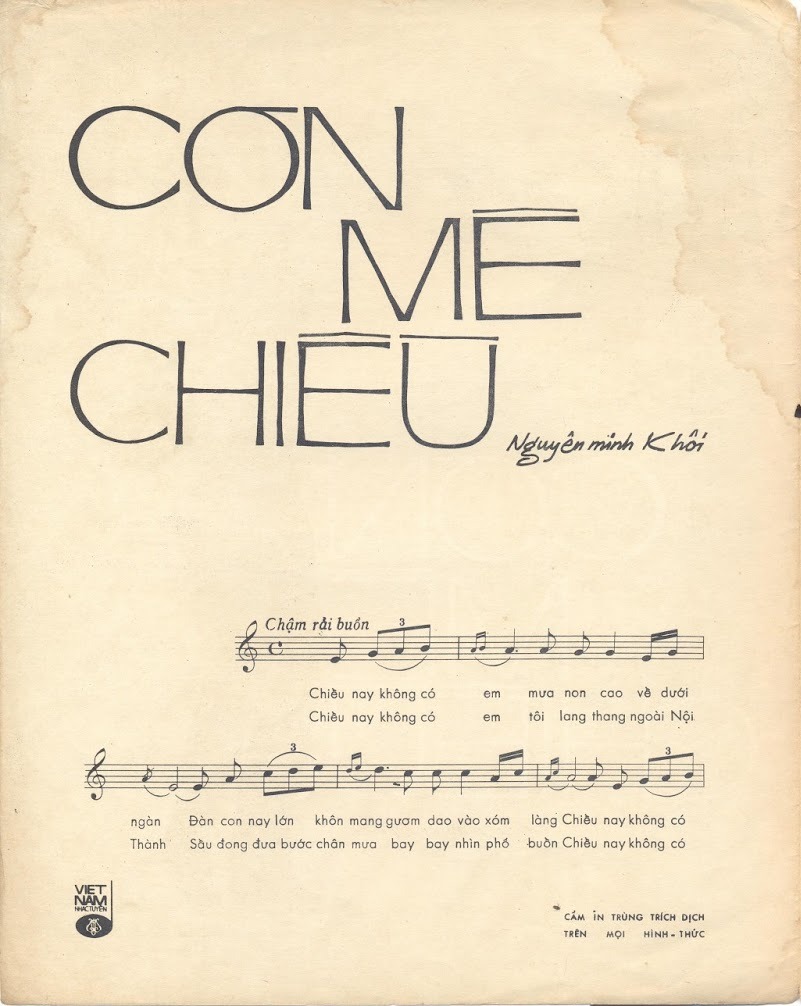 Sheet nhạc Cơn mê chiều - Trang 4