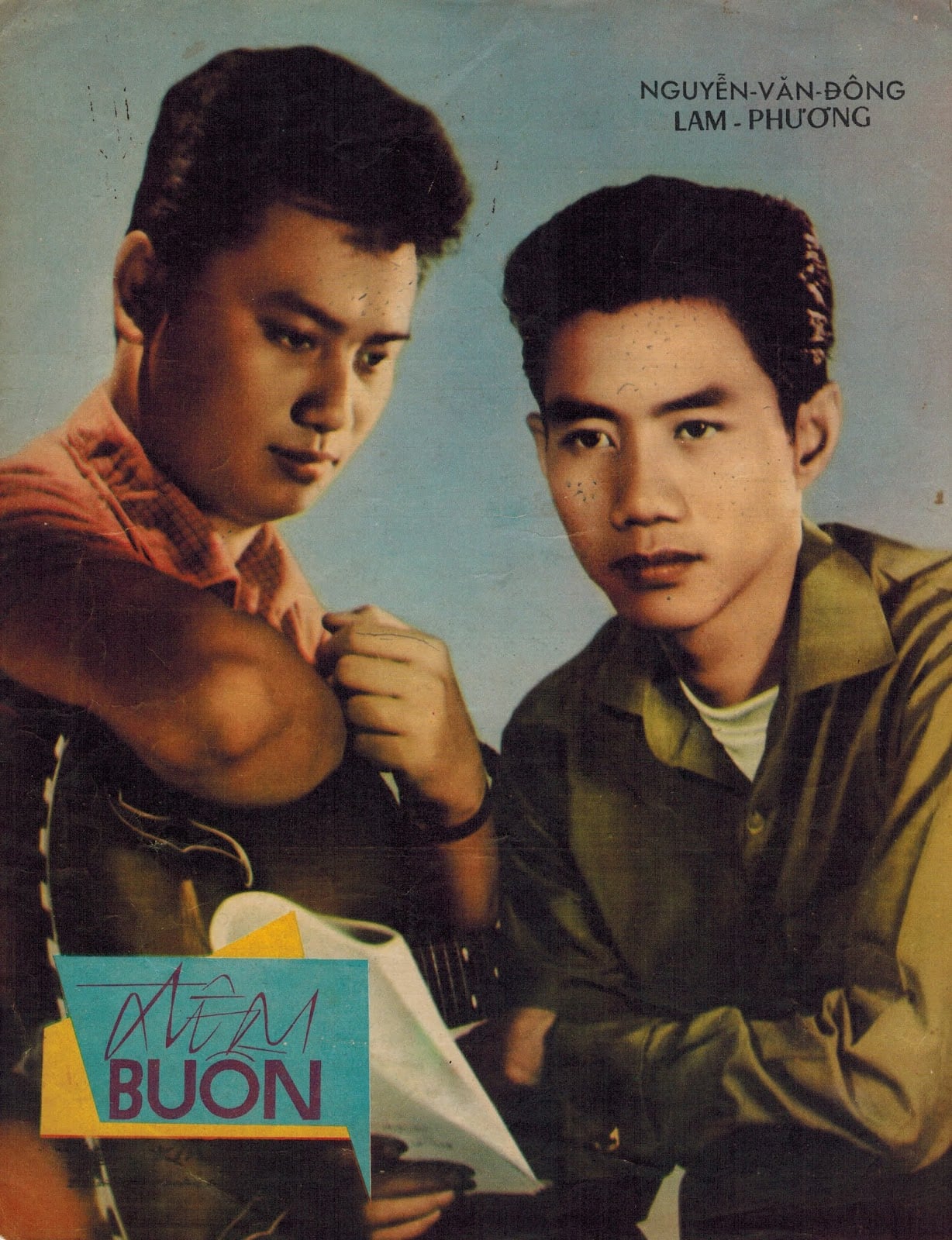 Sheet nhạc Đêm buồn - Trang 1