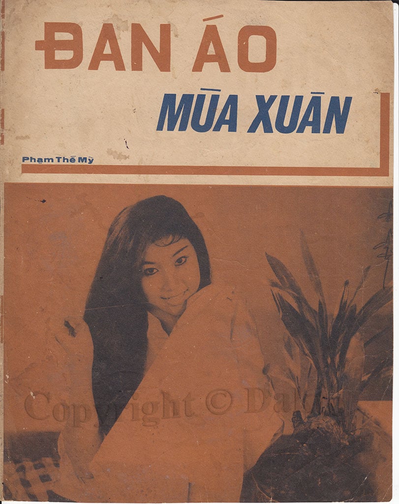 Sheet nhạc Đan áo mùa xuân - Trang 1