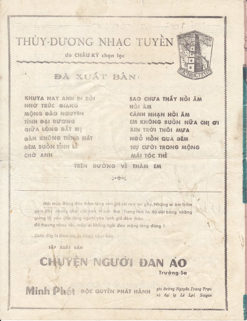 Sheet nhạc Đêm buồn tỉnh lẻ - Trang 4