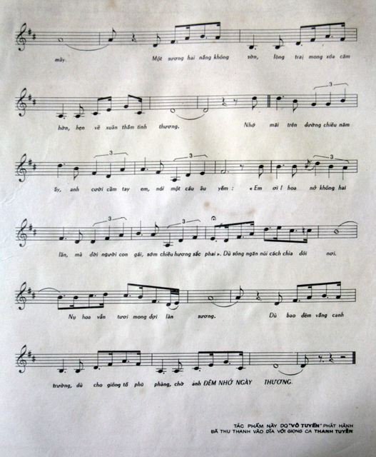 Sheet nhạc Đêm trắng hậu phương - Trang 3
