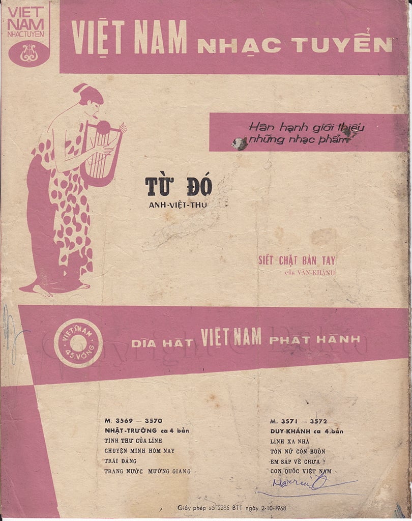 Sheet nhạc Đêm trên vùng đất lạ - Trang 4