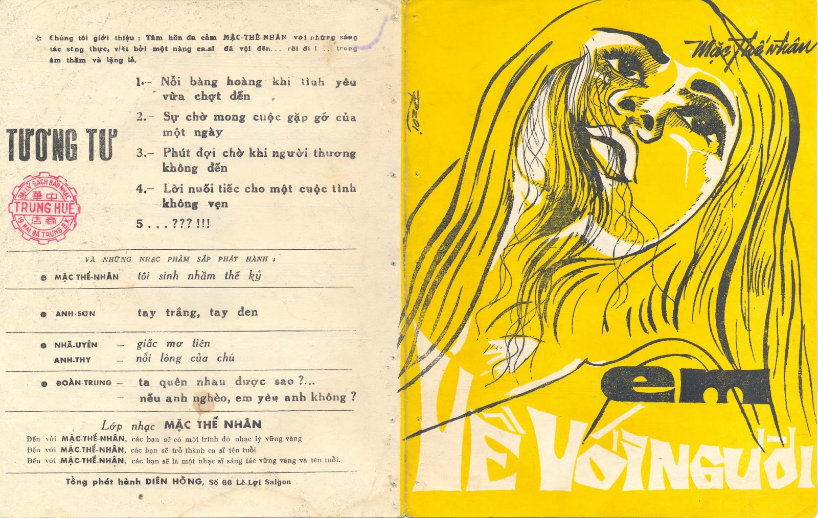 Sheet nhạc Em về với người - Trang 1