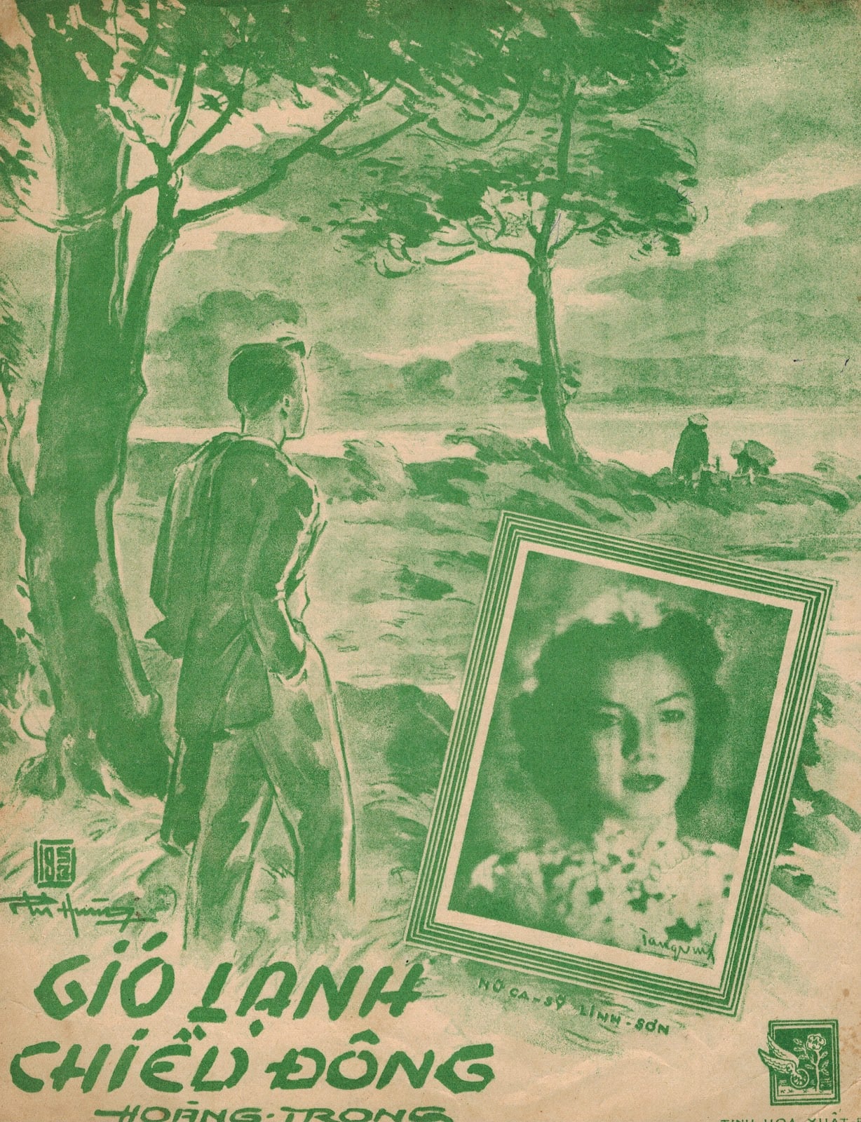 Sheet nhạc Gió lạnh chiều đông - Trang 1