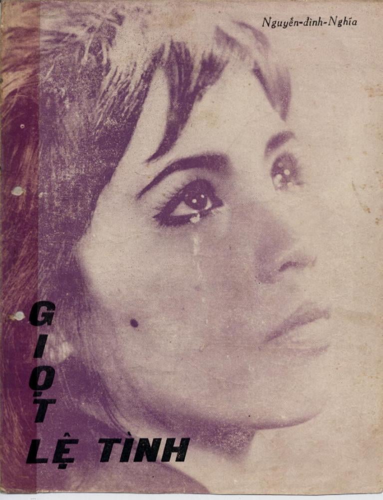 Sheet nhạc Giọt lệ tình - Trang 1