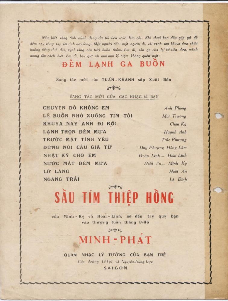 Sheet nhạc Giọt lệ vu quy - Trang 4