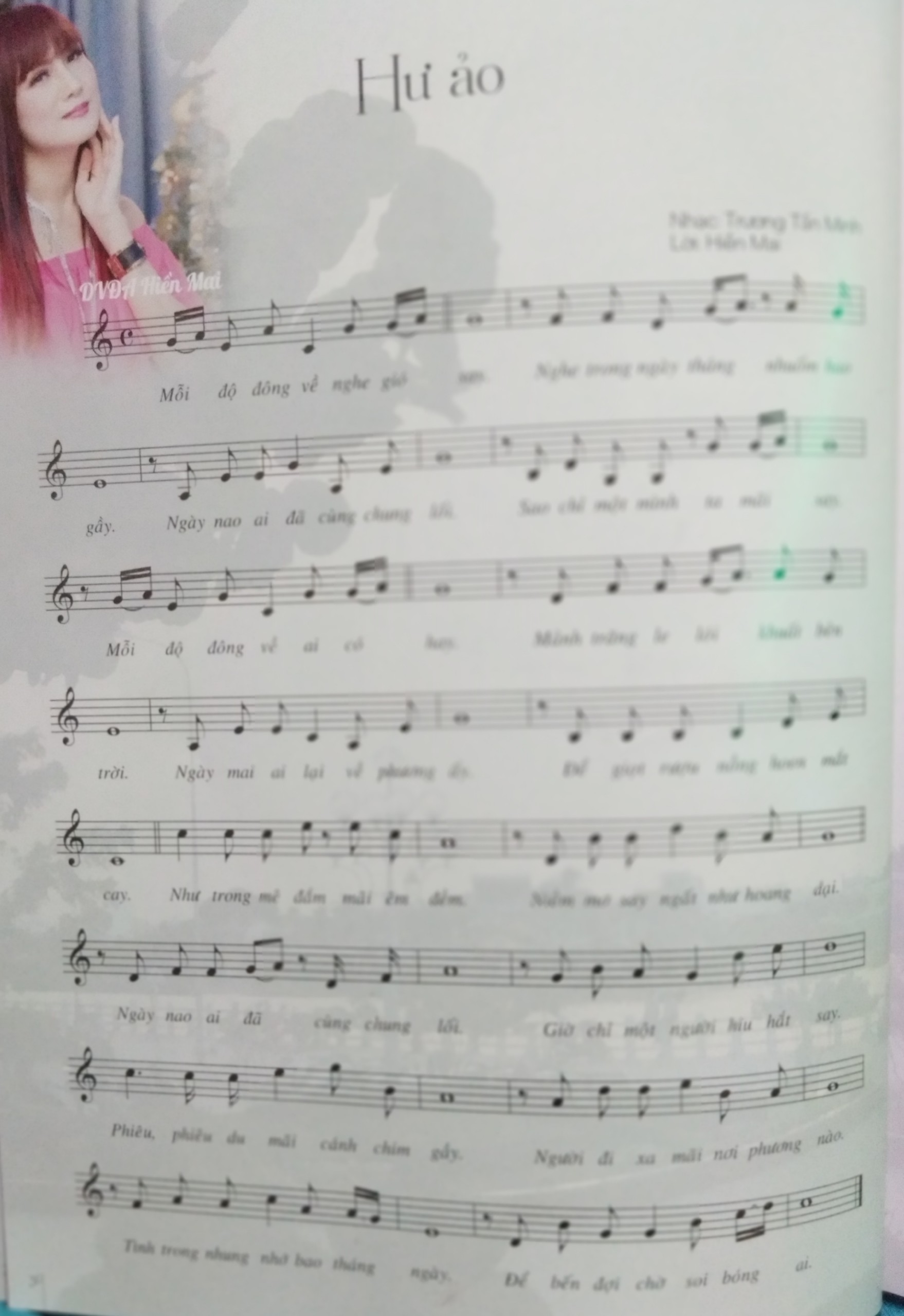 Sheet nhạc Hư ảo - Trang 1