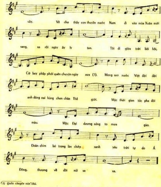 Sheet nhạc Hải ngoại thương ca - Trang 3