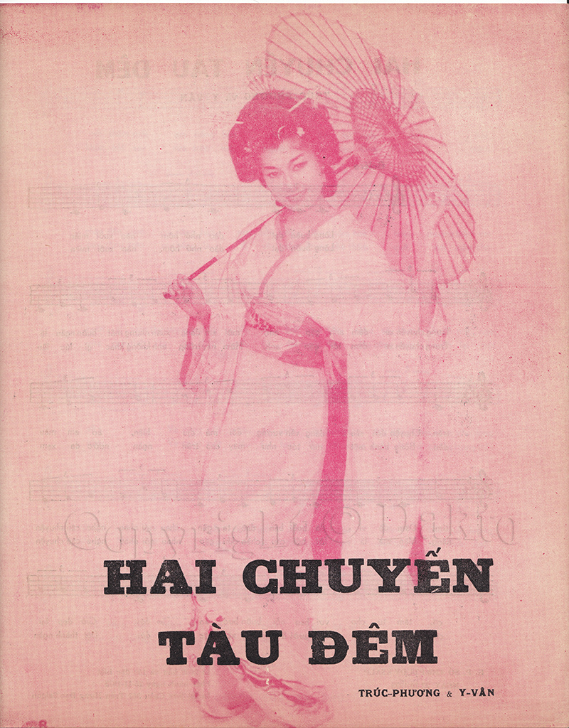 Sheet nhạc Hai chuyến tàu đêm - Trang 1