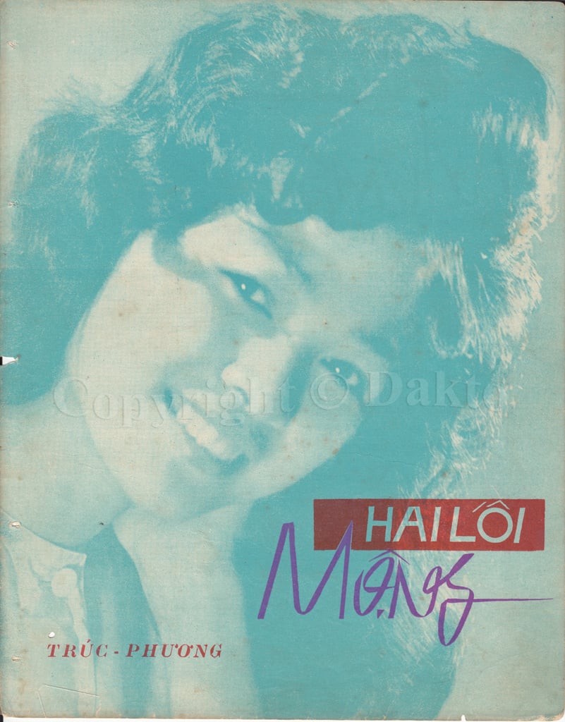 Sheet nhạc Hai lối mộng - Trang 1