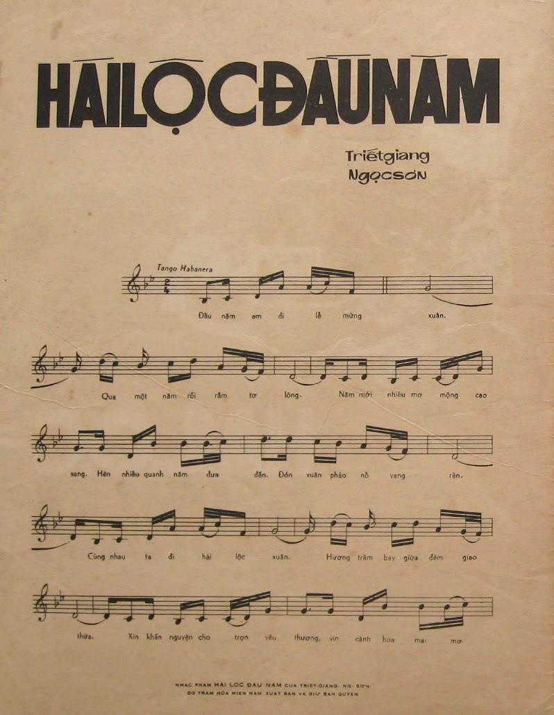 Sheet nhạc Hái lộc đầu năm - Trang 4