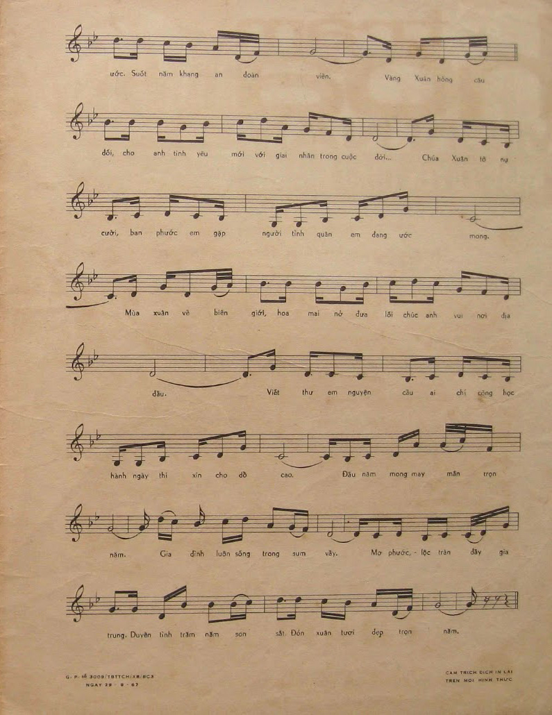 Sheet nhạc Hái lộc đầu năm - Trang 5