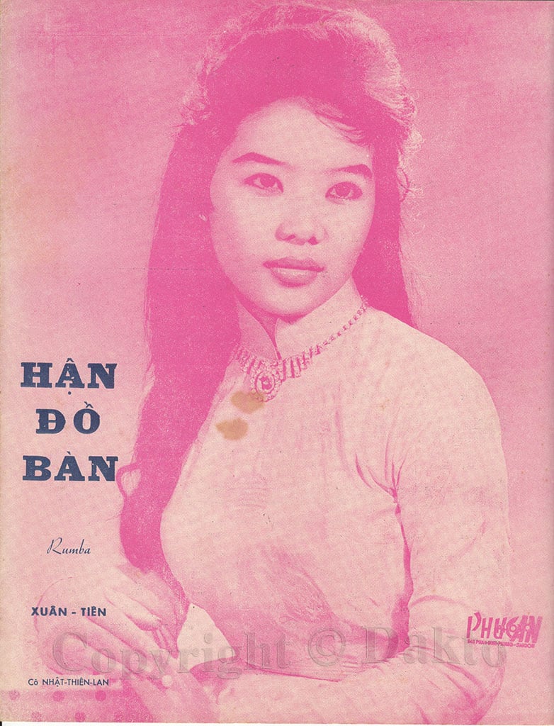 Sheet nhạc Hận Đồ Bàn - Trang 1