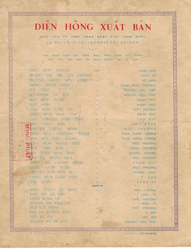 Sheet nhạc Hình bóng cũ - Trang 4