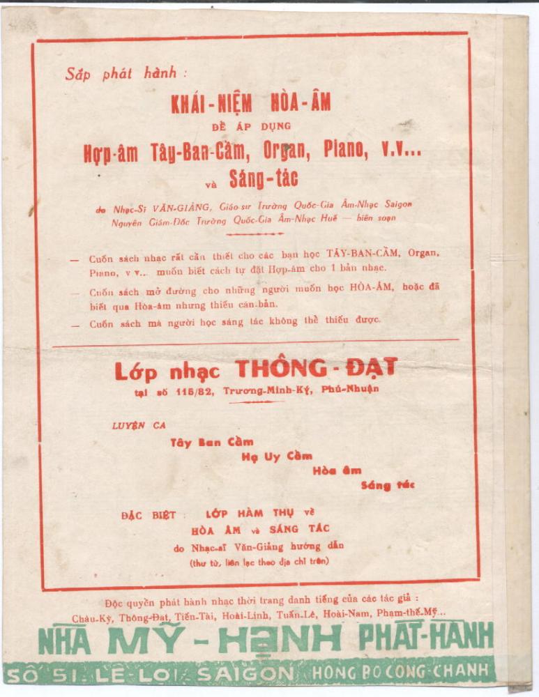 Sheet nhạc Hoa cài mái tóc - Trang 4